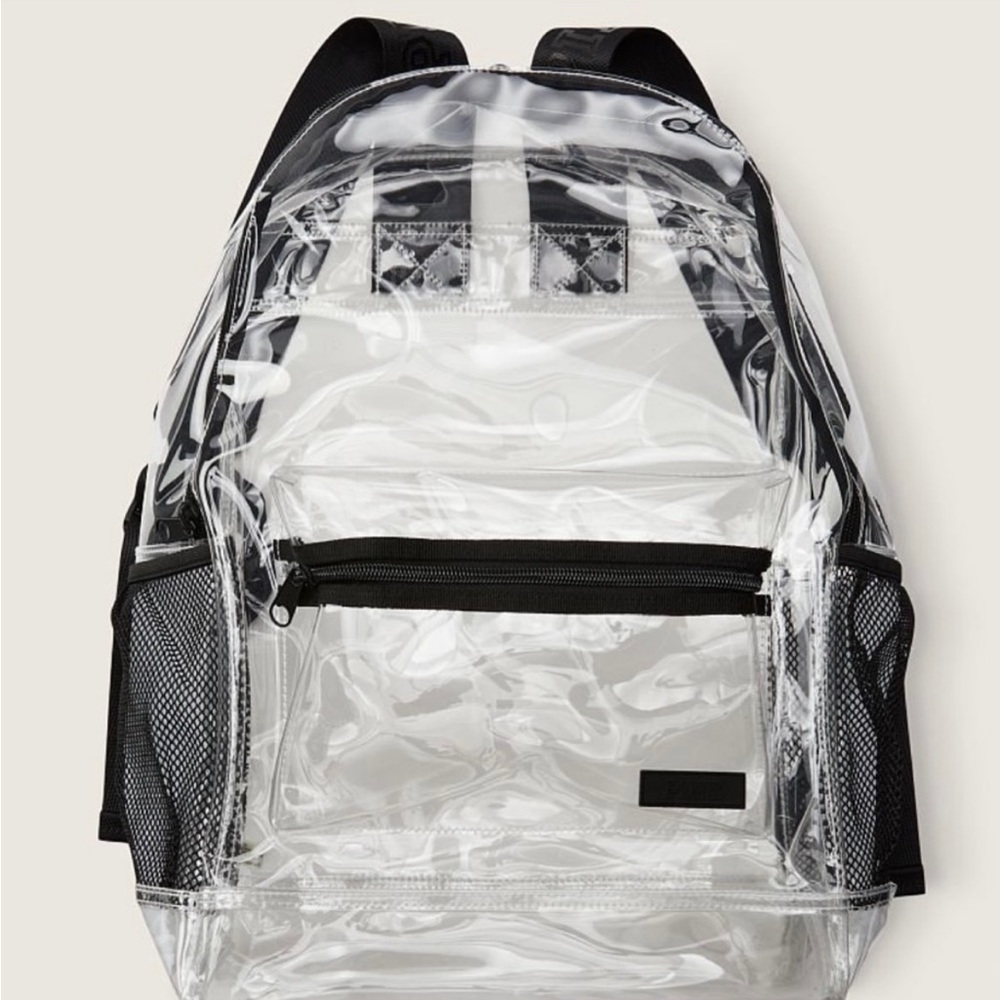 Clear Pink VS backpack